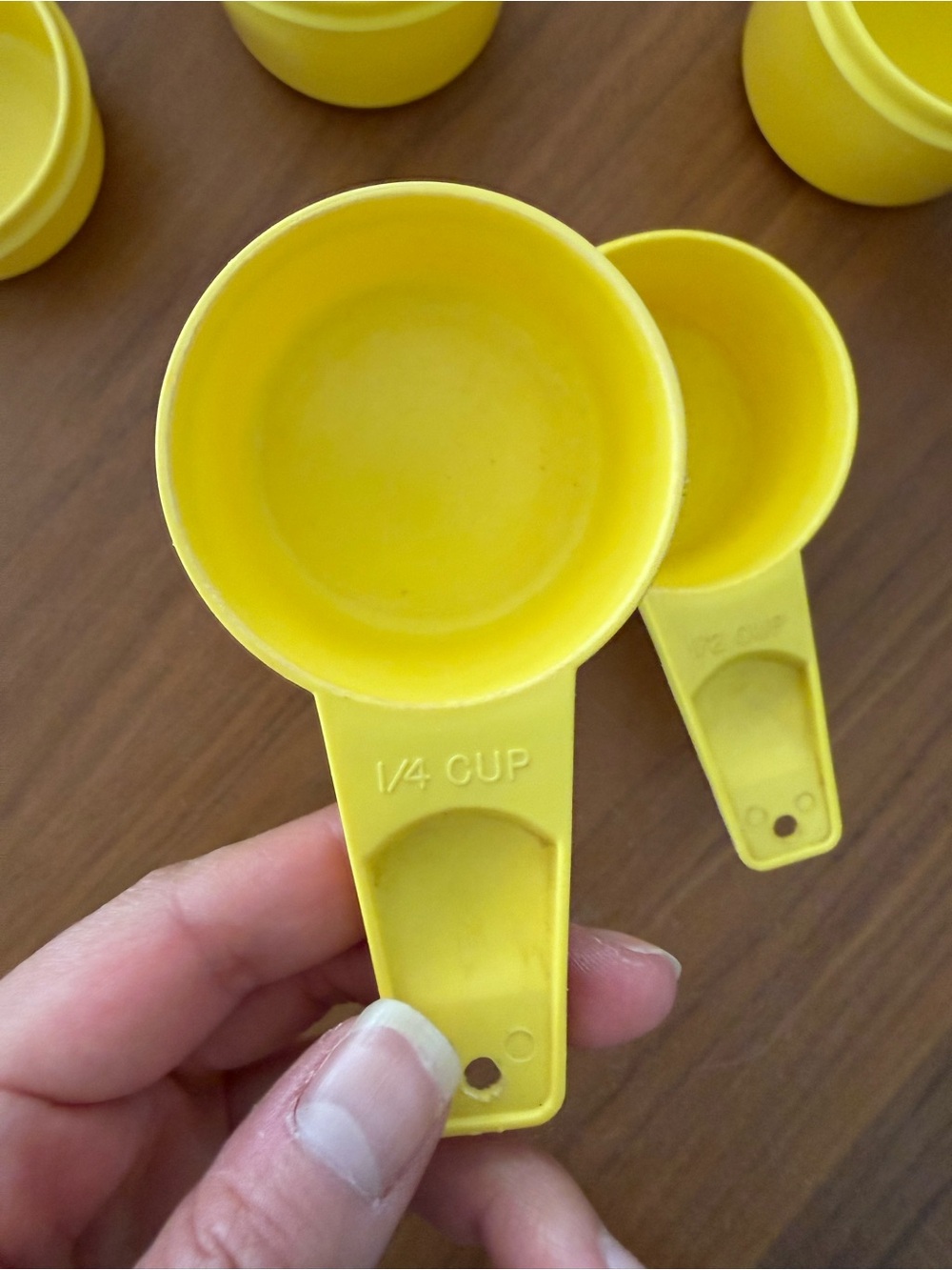 Tupperware Measuring set yellow - Picture 9 of 11